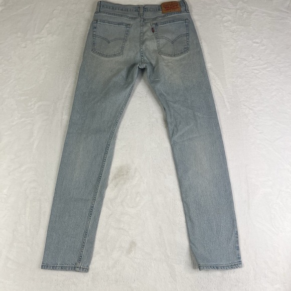 Levi's 510 Blue Jeans Men's‎ Size 29x32 (Fit 28x30) Denim Light Wash - Picture 10 of 13